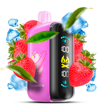 Одноразка ЕльБар Raya D3 25000 Strawberry Ice a-4012 фото