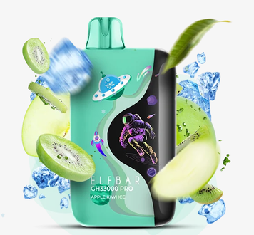 Одноразка ЕльБар GH33000 Pro Apple Kiwi Ice a-10006-a фото