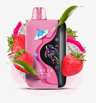 Одноразка ЕльБар GH33000 Pro Sour Strawberry Dragonfruit a-10013 фото