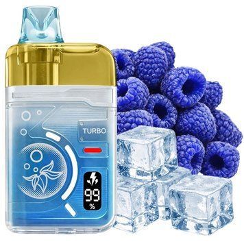 Одноразка ЕльБар EBC Create BC Pro 40000 - Blue Razz Ice 13003 фото